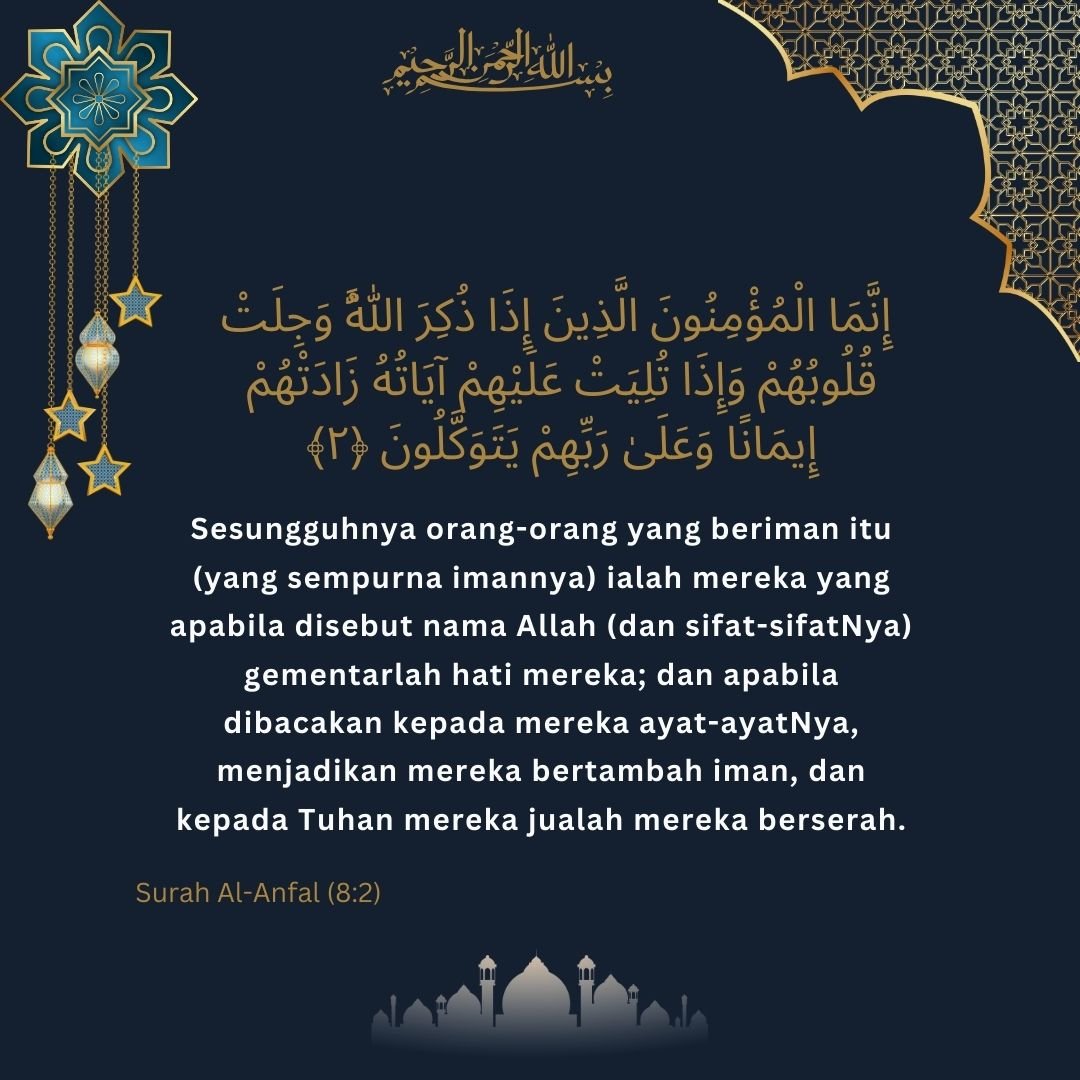 Image showing the Malay translation of Surah Al-Anfal (8) verse 2.